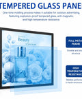 Slick Outdoor Commercial Wall Mount Digital Signage Player 21.5 Inch Led Display Hella Bright 2000 Nits Panel with tempered glass.