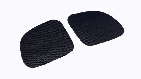 O-Pads Replacement Aerobar Arm Pads With Hook Sheet For Triathlon And Time Trial Bikes, set of two, black, lightweight.