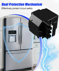 Refrigerator Start Relay And Overload Kit Fits Select Refrigerators For Plug And Play Install, dual protection mechanism