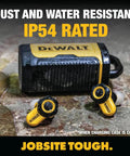 Jobsite Pro X2 True Wireless Earbuds With Active Noise Canceling, Glove Friendly Dial Control, and IP54 Water Resistant Case