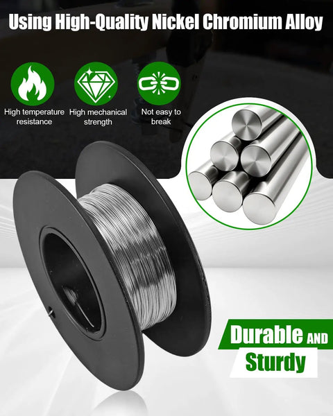 50m 0.3mm Electric Hot Wire For Foam Cutter spool showing high temperature resistant wire for smooth and precise cuts