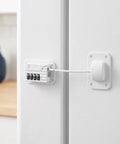 Heavy Duty 2 Pack Fridge And Cabinet Locks With 4 Digit Code Kid Safe Lock For Fridges Drawers Closets Ovens Windows And Washing