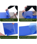 Heavy Duty Peel And Stick Sticky Floor Mats For Cleanrooms Warehouses And Homes Hardcore Adhesive Dirt Trap Liner application steps