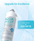 Under Sink Water Filter Replacement For Everpure H300 Series That Delivers Clean Crisp Water NSF 42 Certified 24,000 Gallons Easy Install Compatible With H300 NXT And EV9270 71 72 EV9618 11 EV9855 50 EV9282 shown with Aqua Crest labeling