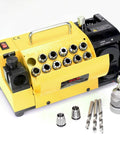 Portable Drill Bits Sharpener MR-13A For One Eighth To Nine Sixteenths Inch Bits, 3mm To 15mm, visible drill bits and collets