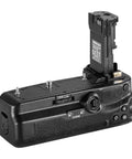 Battery Grip Upgrade For BG R10 For Canon EOS R5 R5C R6 R6 Mark II Mirrorless Cameras Runs On LP E6 Series Batteries, rear view