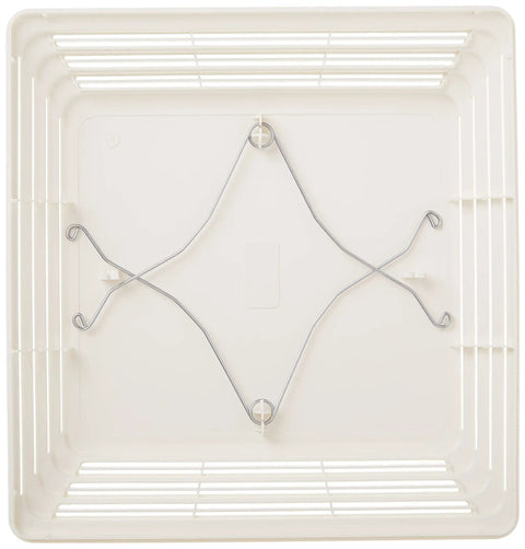Easy Install Replacement Ceiling Fan Grille for 676 and 684 Models With Springs, OEM S97013576 Fit, white square grille