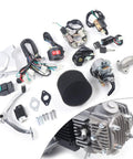 Beefed Up 125CC Engine Motor 4 Stroke Semi Auto Go Kart Engine For ATV Quad Bike Buggy With Air Cooling CDI System parts