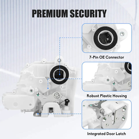 Honda CRV Front Passenger Side Door Lock Actuator Replacement For 2007 2008 2009 2010 2011 Easy Install Direct Fit OEM-Grade Details