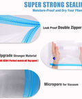 Premium 30 Pack Large 32x34cm Vacuum Sealed Filament Storage Bags Kit with double zipper sealing and micropore for vacuum.