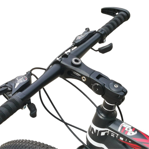 Suspension Bike Stem 100mm Shock Absorbing Handlebar Stem for Road Mountain Gravel Hybrid E Bikes MTB BMX All Terrain