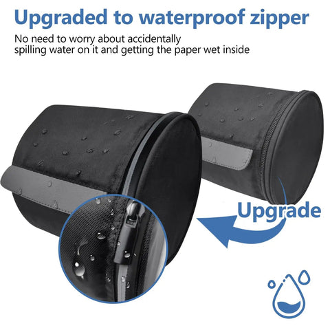 Waterproof Hanging Toilet Paper Holder Cat Proof Roll Case Storage Bag With Adjustable Strap Go To Portable Foldable Tissue Organizer
