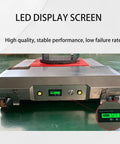 Heavy Duty Electric Remote Control Machine Moving Dolly Built Like A Warehouse Workhorse For Factory Floor with LED display.