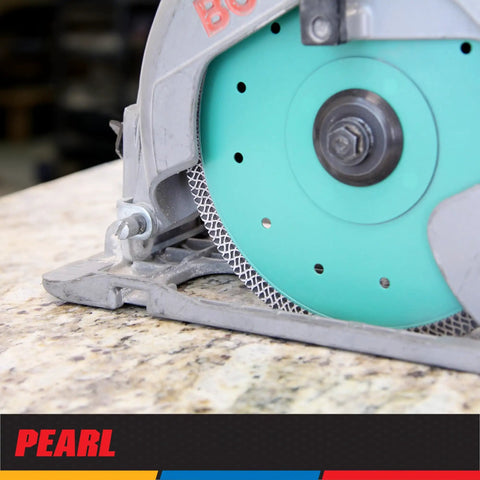 Turbo Porcelain Tile Blade P4 Thin Mesh Ultra Thin Kerf on saw, 10 inch size, for porcelain and hard ceramics, pro grade