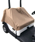 All Weather Golf Cart Seat Cover For 4 Passenger Carts Fits 2 Plus 2 Or 2 Person Universal Fit Quick Storage Access Bench Shield Protector Rain Dew And Sun on a golf cart
