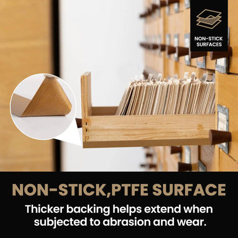 Heavy Duty High Temperature PTFE Tape For Vacuum Sealer Machine 1 Inch By 33 Feet demonstrating non-stick surface