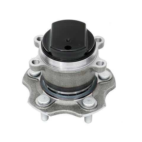 Rear Wheel Bearing Hub Assembly Set Of 2 For 2014 To 2019 Nissan Rogue FWD And 2017 To 2019 Rogue Sport FWD, 5 lug