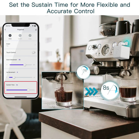 Smart Fingerbot 2 Pack Touch Button Pusher Turns Old Switches Into Smart Buttons With Tuya Hub Works With Alexa And Google Home Remote Control Scheduling And Matching Accessory Kit