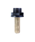 IO-H1 Five Eighths Inch Quick Change Coupler Mounting Head Brass for Mic Stands, Boom Arms, Clips