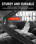 Sturdy carbon fiber seat mount bracket for fire extinguisher, lightweight and durable, focus on material and texture.