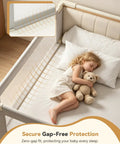 3 Piece California King Bed Rail Guard for Toddlers and Babies Height Adjustable Bed Safety Rails with Headboard Rod in Gray