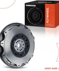High Grade Dual Mass Flywheel Replacement Fits Ford Mustang 2011 To 2014 With 37 Liter V6 Motor displayed with box.