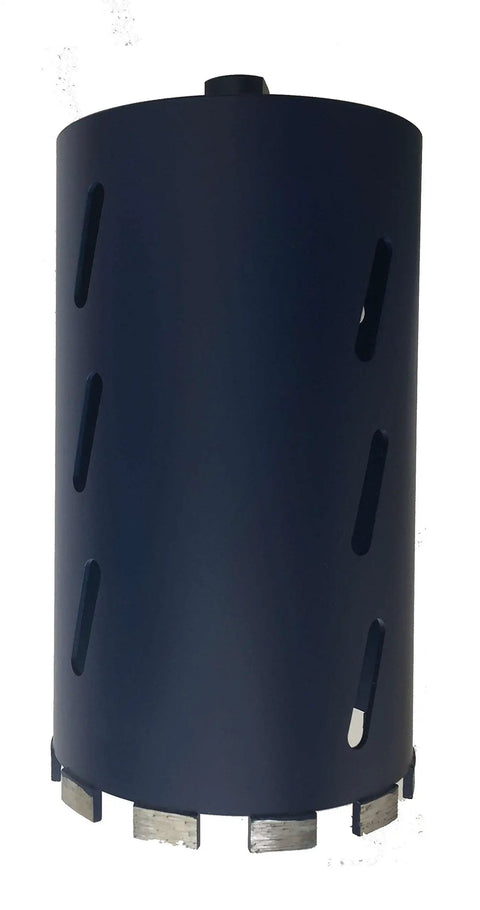 5-1/2 Inch Laser Welded Dry Diamond Core Drill Bits For Cutting Concrete And Asphalt, 11 Inch Length, 5/8-11 Thread