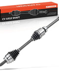 Front Right Passenger Side CV Axle Shaft Assembly For Toyota Camry 2002-2009 2.4L Gas, Highlander 2001-2007 FWD, Solara 2004-2008 2.4L Easy Install Durable OEM Grade Drive Shaft With Neoprene Boot. shown with neoprene boot