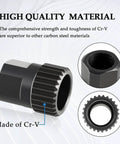 Bike Wheel Hub Tool For DT Swiss Star Ratchet Systems, close-up of heavy duty Cr-V material, rear hub lock ring nut removal and repair