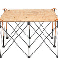 Centipede 30 Inch Folding Work Table Set No Assembly With 9 Struts Collapsible Frame 3500 Lb Capacity 4 By 4 Foot Mobile Work Station