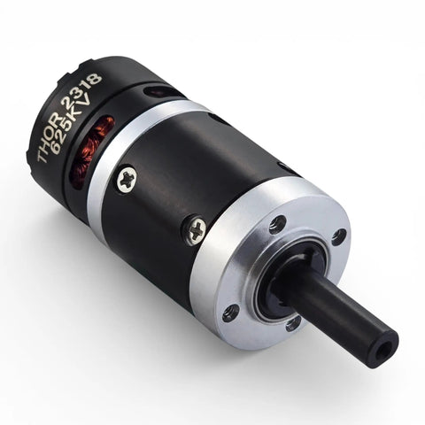 Planetary Gear Brushless Outrunner Motor With 24mm Gearbox And 6mm Shaft For Robotics And RC Builds, 625KV High Torque model
