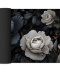 Large Floral Mouse Pad Desk Mat For Game Ready Gaming And Office Setup 70 By 30 Cm Non Slip Rubber Base With Stitched Edges
