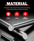 Rock Solid 3/4 Inch Heim Joints Kit With Right Hand Thread Rod Ends and Heavy Duty Steel Ball Bearings visible rod end bearings made of high-strength steel.