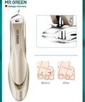 Three Piece Nail Clipper Set With Anti Splash Fingernail Clippers And Ear Pick Stainless Steel Nail Cutter Kit For Men And Women