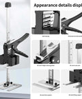 Labor-Saving Arm Jack Two-Piece Set For Wall Tile Positioning Doors Windows Cabinets And Furniture Lifts Drywall Lifts And Installation Tools.