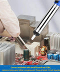 Using Desoldering Vacuum Pump Solder Sucker Kit 3 Pack With One Handed Operation Unparalleled Suction on circuit board