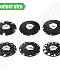 Earth-Way 1001-B Compatible Seed Plate Replacement set showing six 1.9-inch multi-crop plates for precision seeding