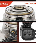 Front Wheel Bearing And Hub Assembly With Abs For Dodge Grand Caravan 2008 2020 Town And Country 2008 2016 Routan 2009 2014 And Ram C V 2012 2015 Heavy Duty Ball Bearing For Smooth Quiet Operation close-up