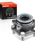 Front Wheel Bearing And Hub Assembly With 5-Lug Fits Nissan Sentra 2013 2019, Leaf 2013 2017, NV200 2013 2019, City Express 2015 2018 Beefy Heavy Duty Bearing For Smooth Quiet Ride And Easy Installation