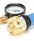 Water Regulator Assembly For Commercial Oven 51128, Easy Install Kit For Steady Water Flow, durable brass gauge and blue knob