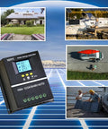 100A MPPT Solar Charge Controller With LCD Display Auto Detects 12V 24V 36V 48V For Lead Acid And Lithium Batteries