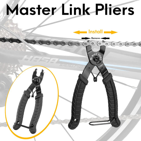 Chain Wear Checker Gauge With Master Link Pliers And Chain Breaker Rivet Tool For Road Mountain And Hybrid Bikes, pliers detail