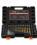 Smooth Operator 65 Piece Bolt Extractor Kit And Screw Removal Set With Left Hand Drill Bits for rusted fasteners in a black case.
