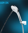 G Series Handheld Shower Head With Comfort Wave Technology 1.75 GPM 4-Inch Round Spray Polished Nickel Finish