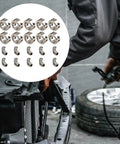 Ten Pack Stainless Steel Shaft Collars 6mm Adjustable Screw Collar Depth Stopper Position Adjuster Set For Automotive Robotics Build Projects Easy Install No Removal Needed High Grade Hardware Fitment For Garage And Shop Upgrade Needs Bang For Buck on motorcycle repair