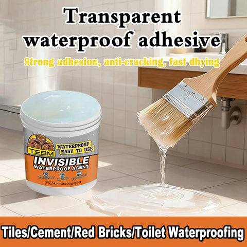 Tough As Nails Transparent Waterproof Adhesive And Invisible Leak Sealant For Roof Wall And Bathroom Shower Repair Indoor Outdoor All Season Temperature Resistant Crystal Clear Coating on bathroom tile.