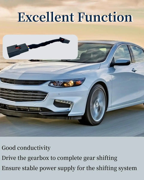 Upgrade Your Ride With This Premium Transmission Shift Lever Jumper Wiring Harness Built For Chevy Malibu Volt 2016 To 2019 And Gmc Acadia 2017 To 2019 Featuring High Grade Copper Wire That Ensures Top Notch Conductivity And Durability Against, installed in a Chevy Malibu.