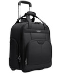16 Inch Underseat Carry On Luggage With Wheels Softside Lightweight And Compact Travel Bag For Pilots And Crew, 28L Capacity