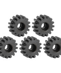 5 Pieces Steel Servo Spur Gears with 24 Tooth Internal Spline Module 0.8 Pro Grade Heavy Duty Industrial Gears for Precision Drive Systems