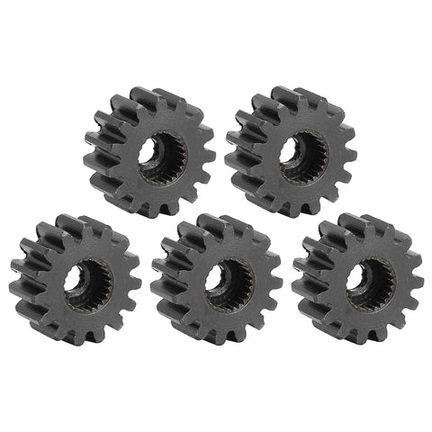 5 Pieces Steel Servo Spur Gears with 24 Tooth Internal Spline Module 0.8 Pro Grade Heavy Duty Industrial Gears for Precision Drive Systems